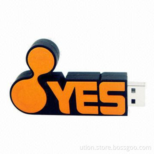 Customized USB Flash Memory with 1 to 32GB Capacity, Free Printing and Packing